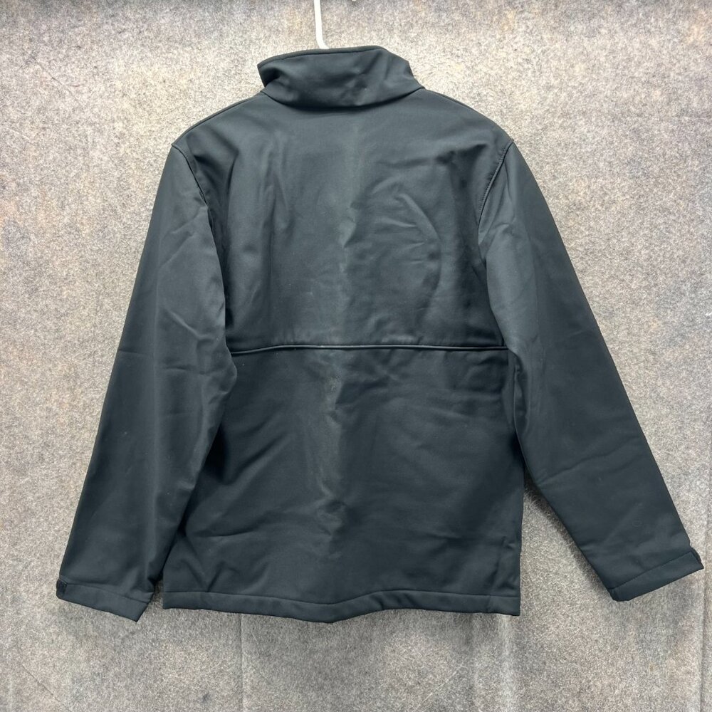 Columbia Jacket Men Medium Black Softshell Ascend… - image 2